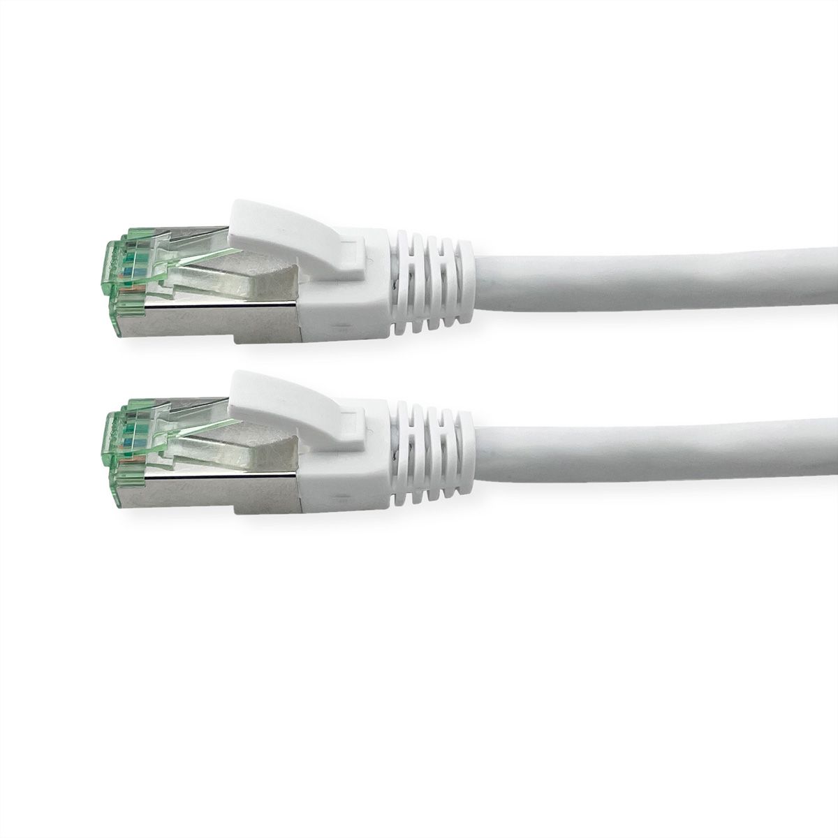 ROLINE RM S/FTP (PiMF) Patch Cord Cat.6A, white, 0.5 m