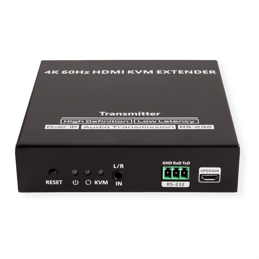 VALUE KVM Extender over Cat. 6/6A, HDMI, 4K@60Hz, max. 120m