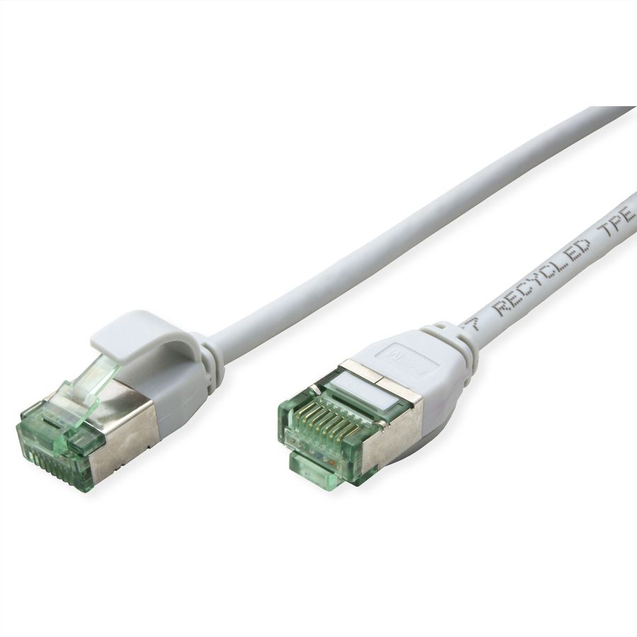 ROLINE RM U/FTP DataCenter Patch Cord Cat.6A (Class EA), slim, grey, 1.5 m
