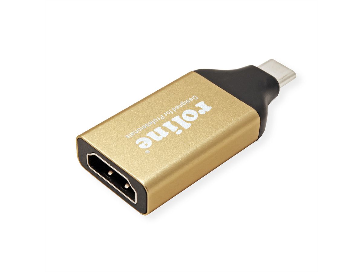 ROLINE GOLD Type C - HDMI Adapter, M/F