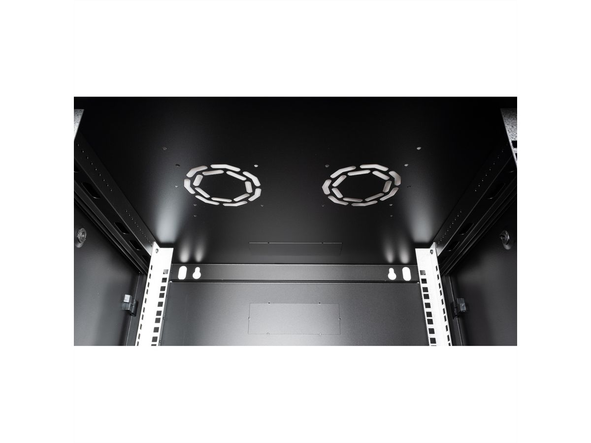 VALUE 19" Wall Cabinet 6U , 600x600mm, black