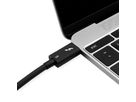 ROLINE Thunderbolt™ 5 Cable, 80Gbit/s, 240W, C-C, M/M, passive, black, 0.8 m