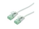 ROLINE RM UTP Data Center Patch Cord Cat.6A (Class EA), Slim, grey, 0.3 m