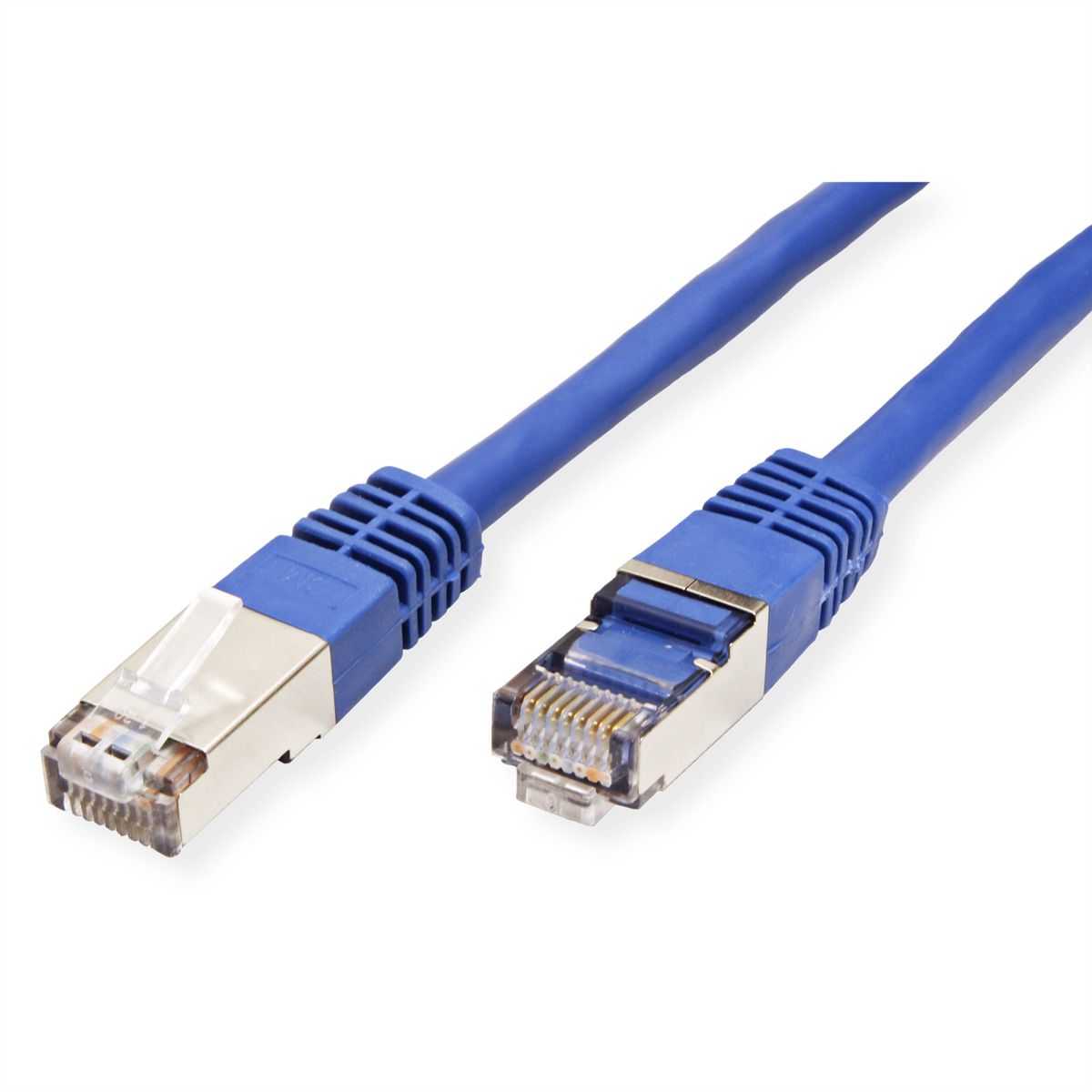 VALUE S/FTP (PiMF) Patch Cord, Cat.6 (Class E), blue, 2 m