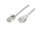 ROLINE U/FTP DataCenter Patch Cord Cat.6A (Class EA), LSOH, slim, grey, 2 m