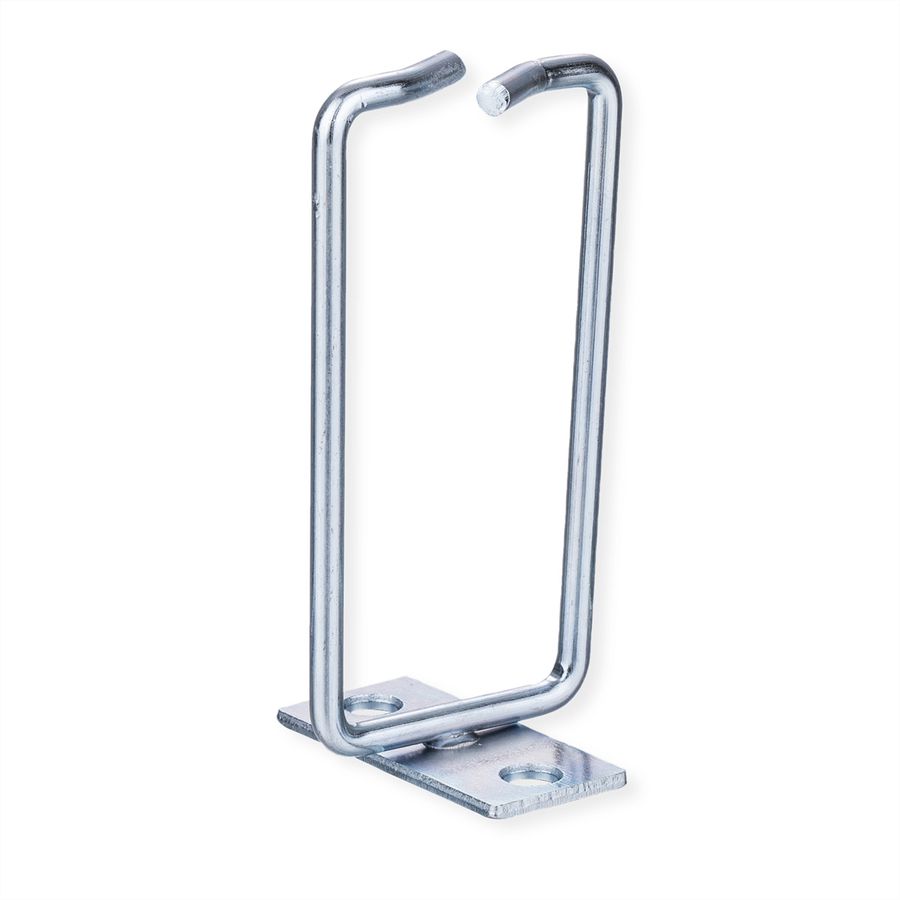 19" Cable Manager, 40x80mm, metal, Mounting central, cable entry central