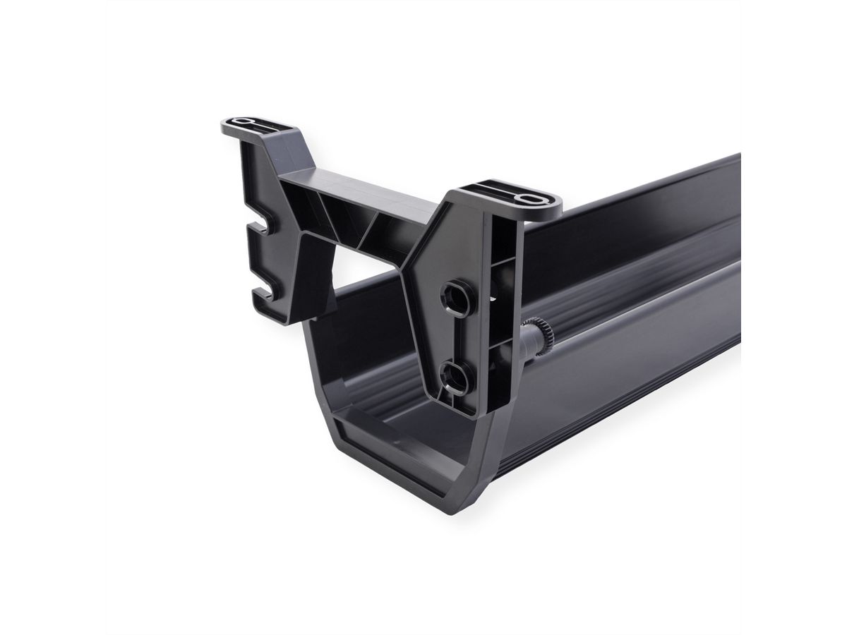 ROLINE Cable Organizer, Under Desk Mount, black, 44.9 cm