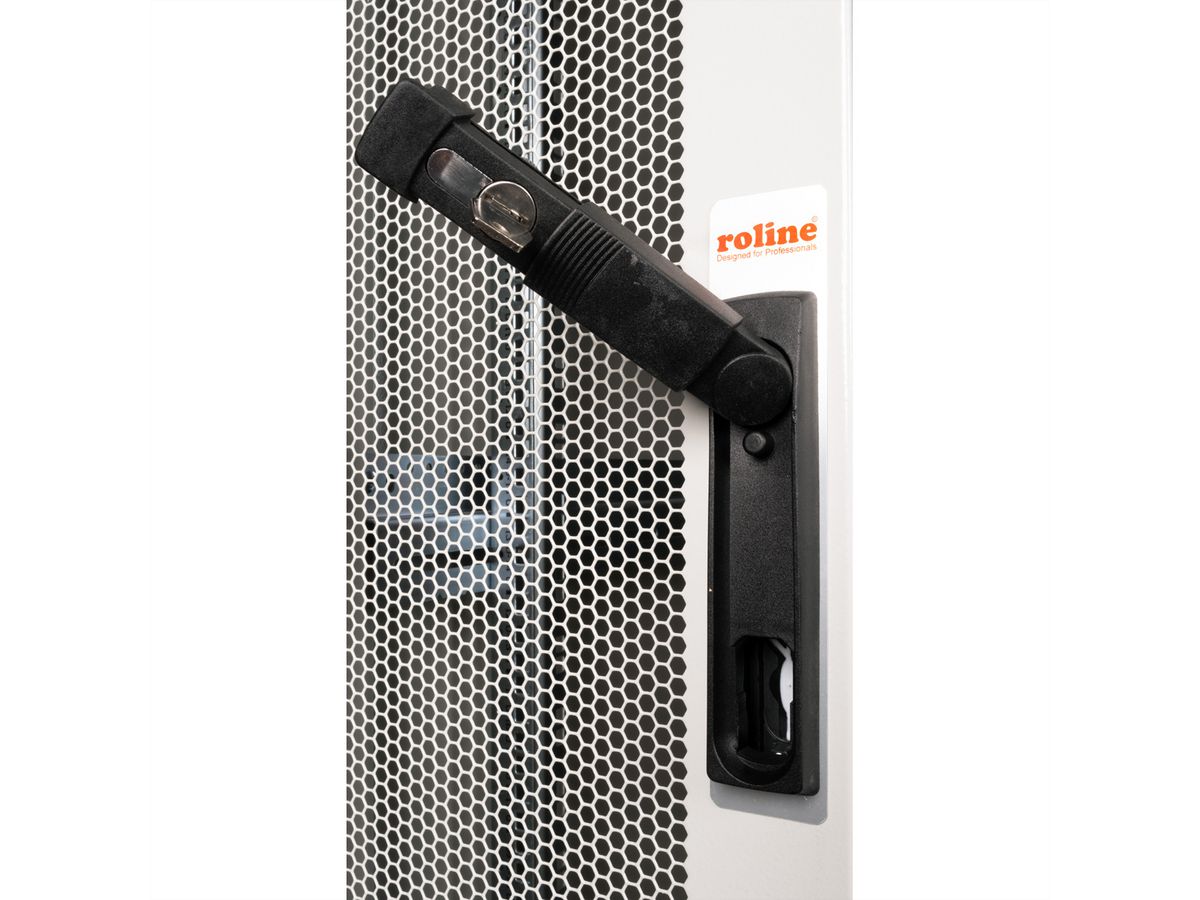 ROLINE 19-inch server rack Pro 26 U, 600x1000 WxD grey Plexiglas ...