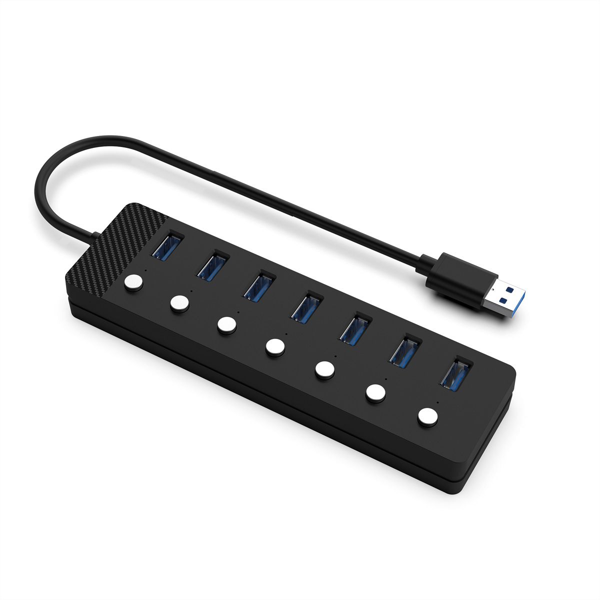 VALUE USB 3.2 Gen 1 Hub, 7 Ports, Type A connection cable