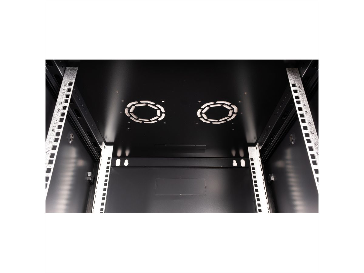VALUE 19" Wall Cabinet 15U , 600x600mm, black