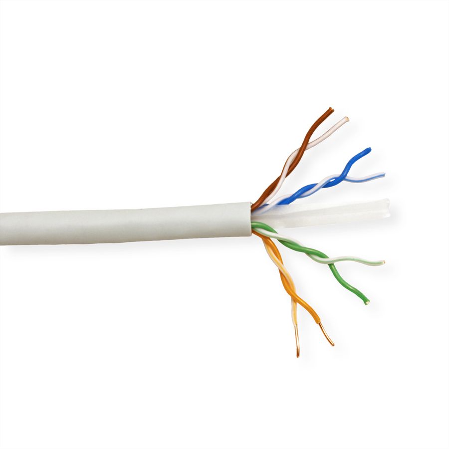 ROLINE UTP Cable Cat.6 (Class E) / Class E, Solid Wire, AWG23, LSOH, 300 m