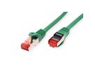 ROLINE S/FTP Patch Cord Cat.6 Component Level, LSOH, green, 0.5 m