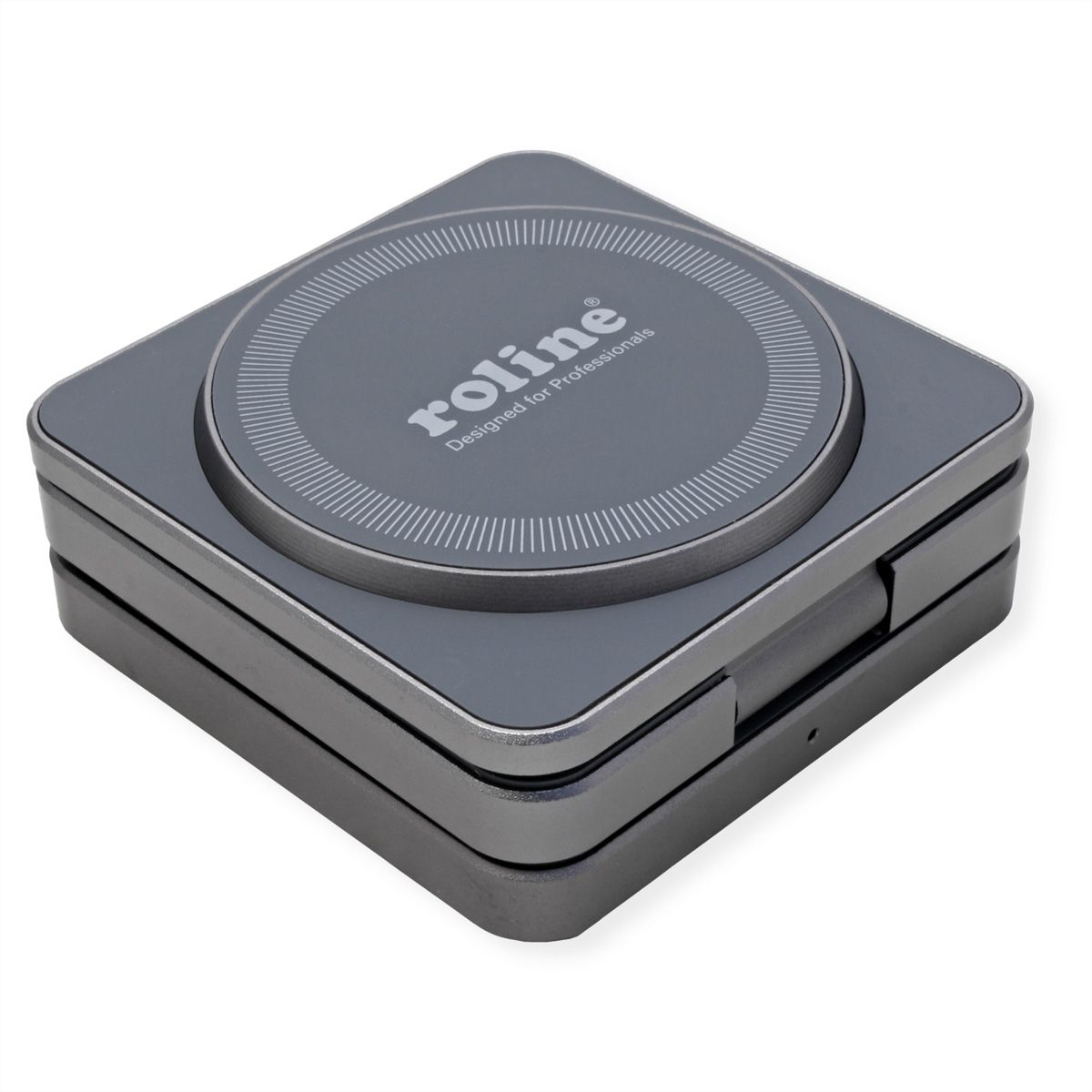 ROLINE 3-in-1 Wireless Foldable Charging Stand, for Samsung Devices
