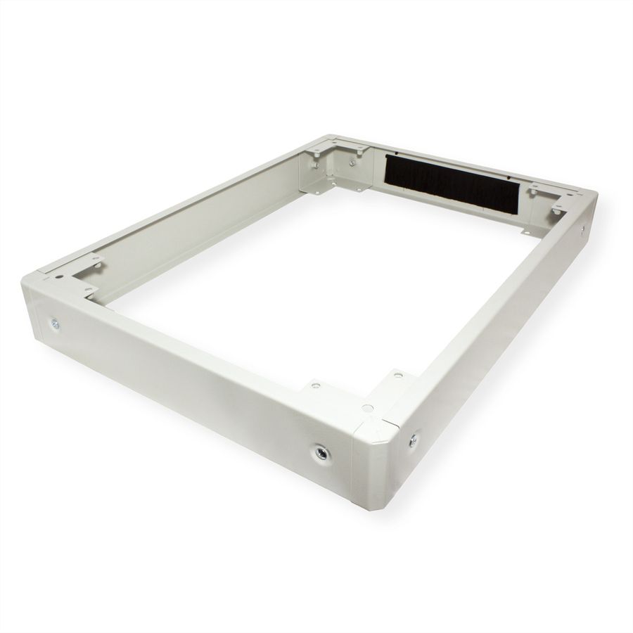 ROLINE Base for network cabinet, 600x800 WxD, grey