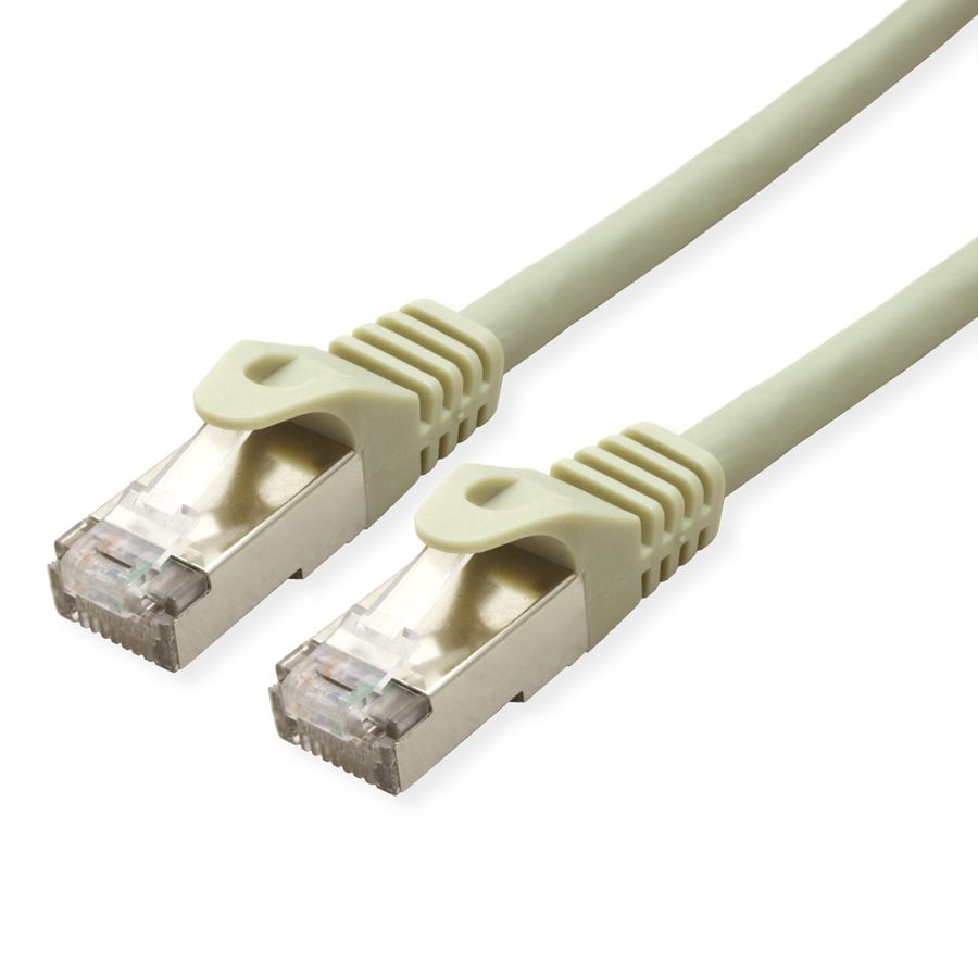VALUE S/FTP Patch Cord Cat.6A (Class EA), solid, LSOH, grey, 20 m