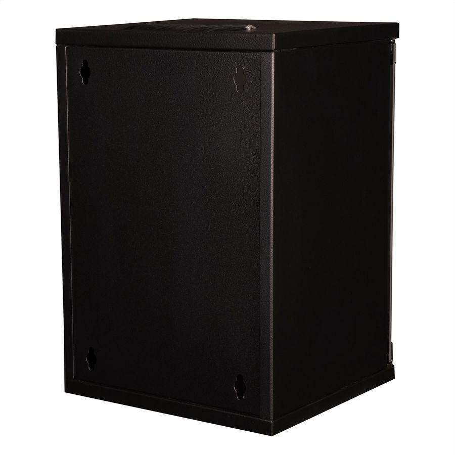 ROLINE 10-inch wall-mounted housing 9 U, 312x300 WxD black