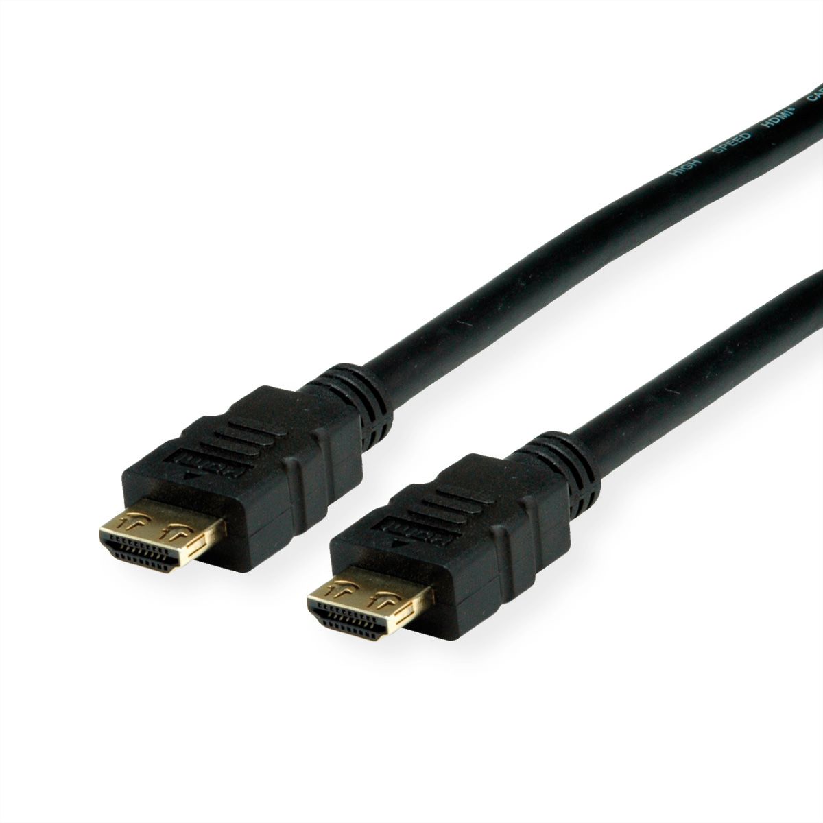 VALUE HDMI Ultra HD Cable + Ethernet, M/M, Resistant Plug, black, 2 m