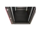 ROLINE 19-inch network cabinet Basic 22 U, 600x800 WxD Glass door black
