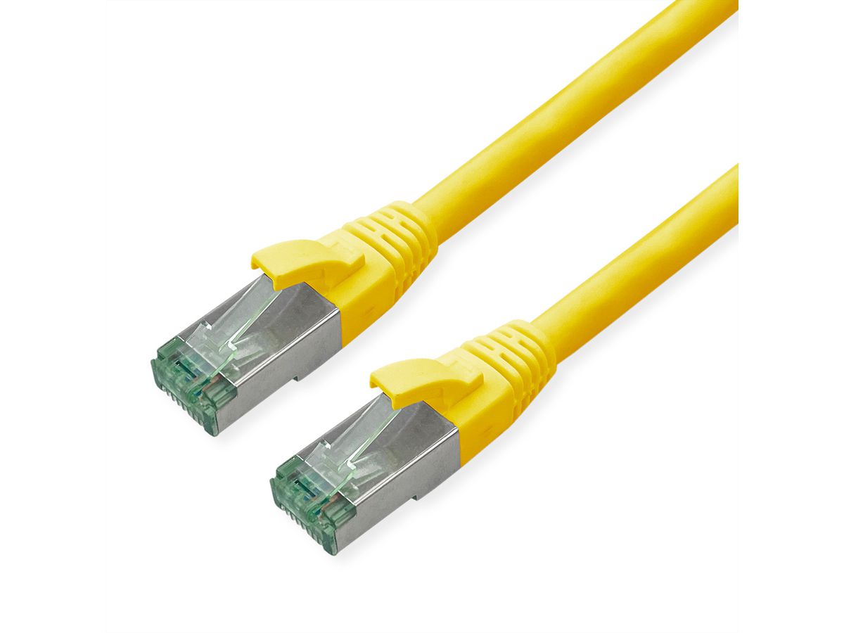 ROLINE RM S/FTP (PiMF) Patch Cord Cat.6A, yellow, 10 m