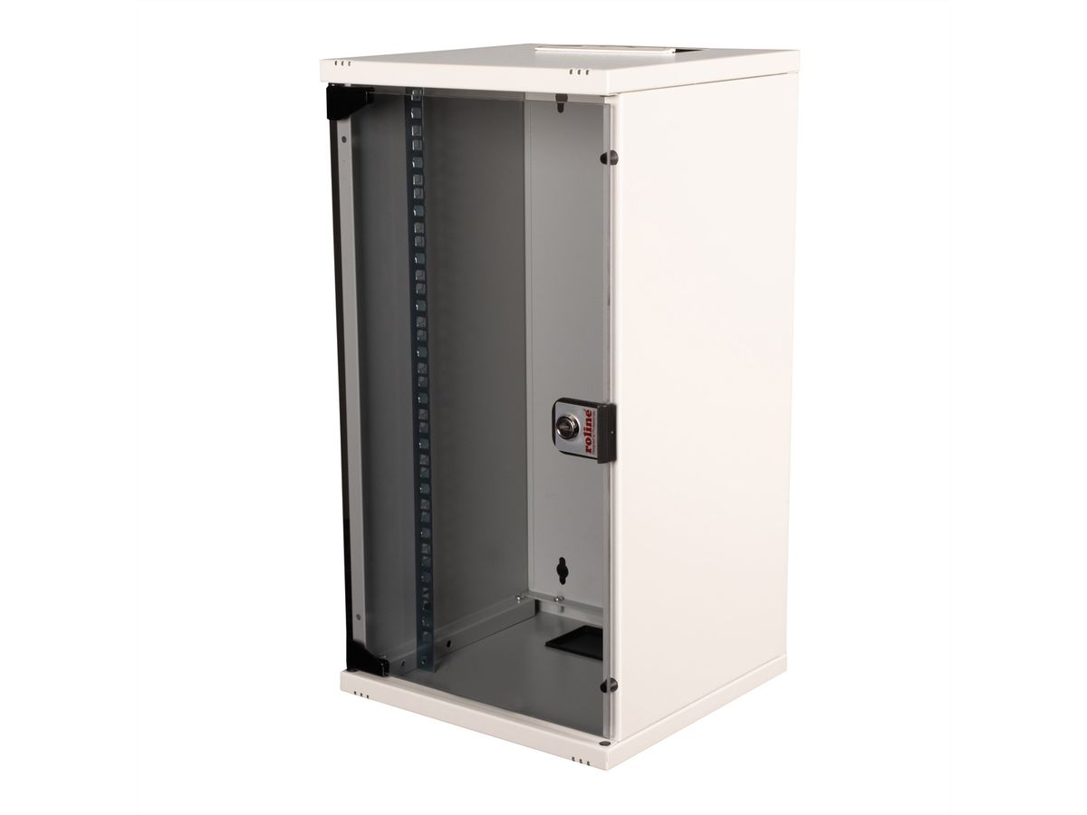 ROLINE 10-inch wall-mounted enclosure 12 U, 312x300 WxD grey