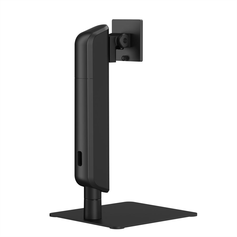 VALUE Vertical Lift Free-Standing Single-Screen Monitor Stand, < 124,46cm (49"), Heavy Duty <18 kg, black