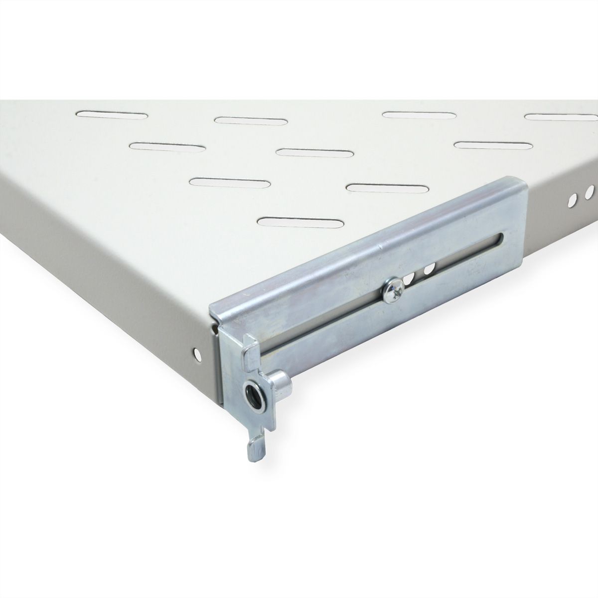ROLINE 19-inch shelf 1 U, 770 T 50 kg grey
