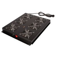 ROLINE 19" roof fan unit with 6 fans, ON/OFF for server rack PRO series, black