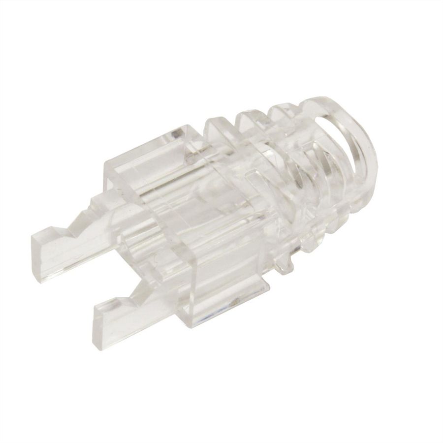 ROLINE Boot, 10 pcs., for Pass-Through RJ45 Plugs 21.17.3146/3147, transparent