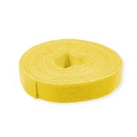 VALUE Strap Cable Tie Roll, Width 10mm, yellow, 25 m