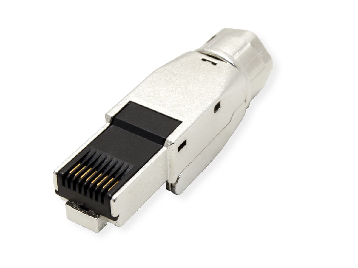 VALUE Cat.8 (Class I) Field Connector Plug RJ45, Tool-Free - SECOMP  International AG