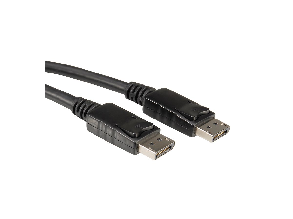 DisplayPort Cable, DP M - DP M, black, 2 m