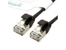 ROLINE GREEN U/FTP DataCenter Patch Cord Cat.6A (Class EA), LSOH, slim, black, 1.5 m