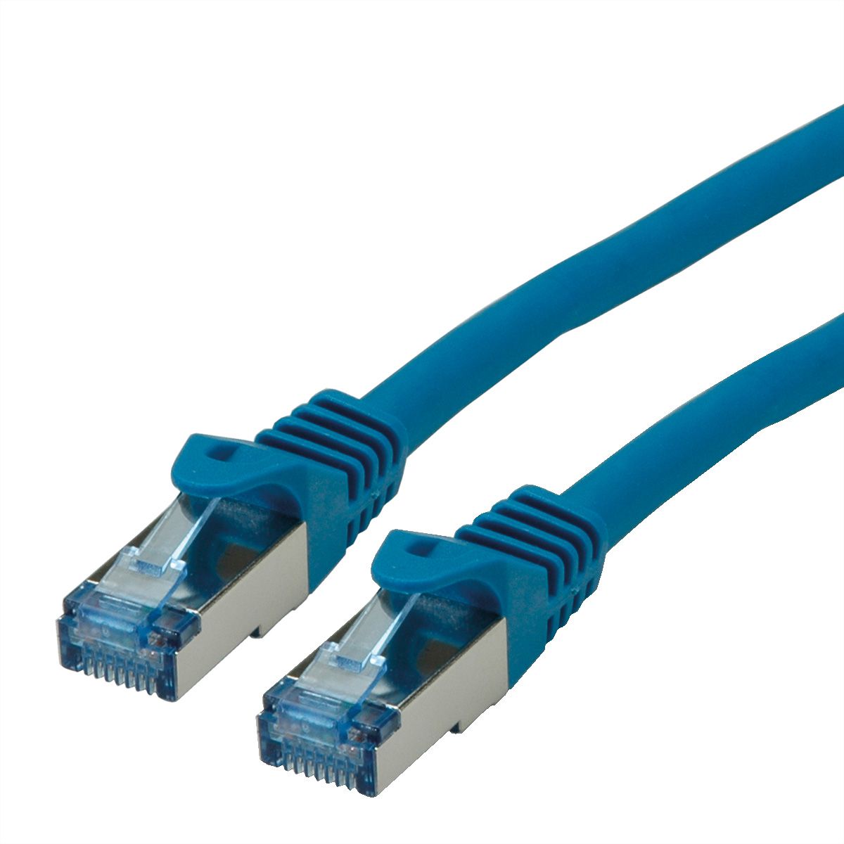ロン　　Heard 5L20kg ROLINE S/FTP Patch Cord Cat.6A, Component Level, LSOH, blue, 0.3 m