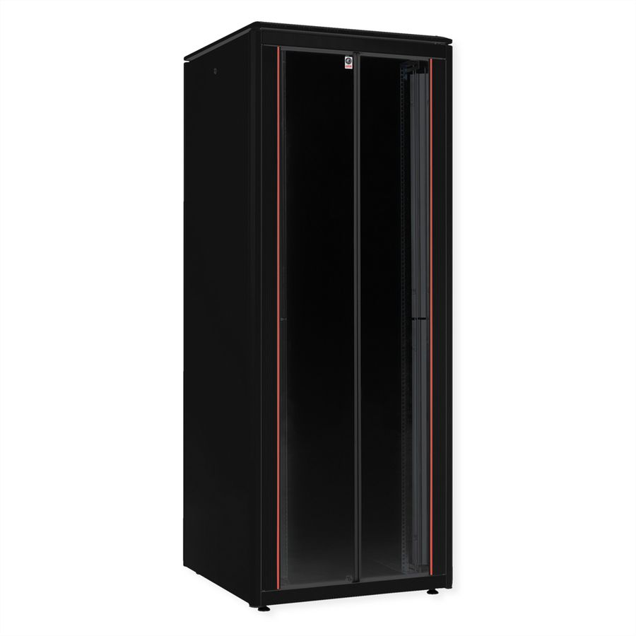 ROLINE 19-inch Network Cabinet Pro 47 U, 800x800 WxD glass door black