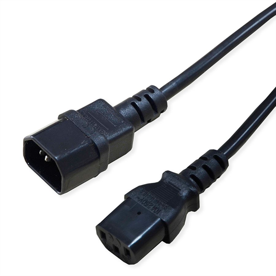STANDARD Monitor Power Cable, IEC 320 C14 - C13, black, 1.8 m
