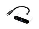 VALUE Dockingstation Type C, 1x HDMI 4K30, 1x USB 3.2 Gen 1 A, 1x Type C (PD)
