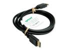 ROLINE GREEN DisplayPort Cable, v1.4, DP-DP, M/M, black, 5 m