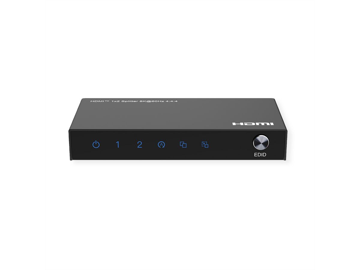 ROLINE HDMI Splitter, 8K60Hz, 1x2