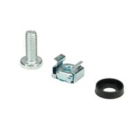 Mounting material for 19" components, M6, 100 pieces