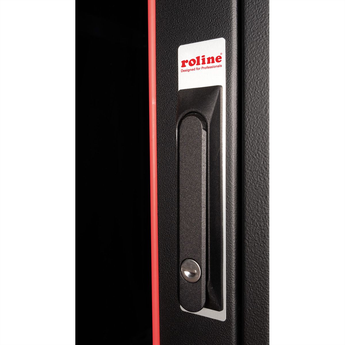 ROLINE 19-inch Network Cabinet Pro 47 U, 600x600 WxD glass door black