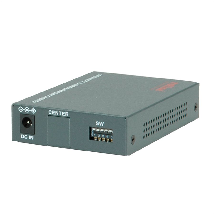 ROLINE RC-100FX/ST Fast Ethernet Converter, RJ-45 to ST, Loop-back