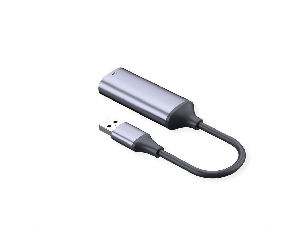 VALUE USB 3.2 Gen 2 Type A to 5 Gigabit, Ethernet Converter