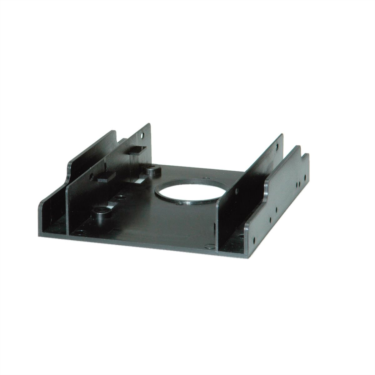ROLINE HDD Mounting Adapter Type 3.5 for 2x Type 2.5 HDDs, black, black
