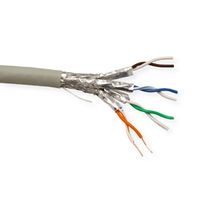ROLINE S/FTP Cable Cat.6A (Class EA), LSOH, Solid Wire, 100 m