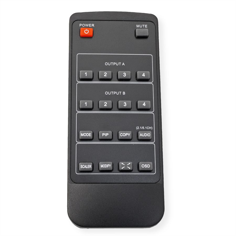 VALUE HDMI Matrix, 4x2, 4K30Hz, QUAD Multi-Viewer, seamless switching
