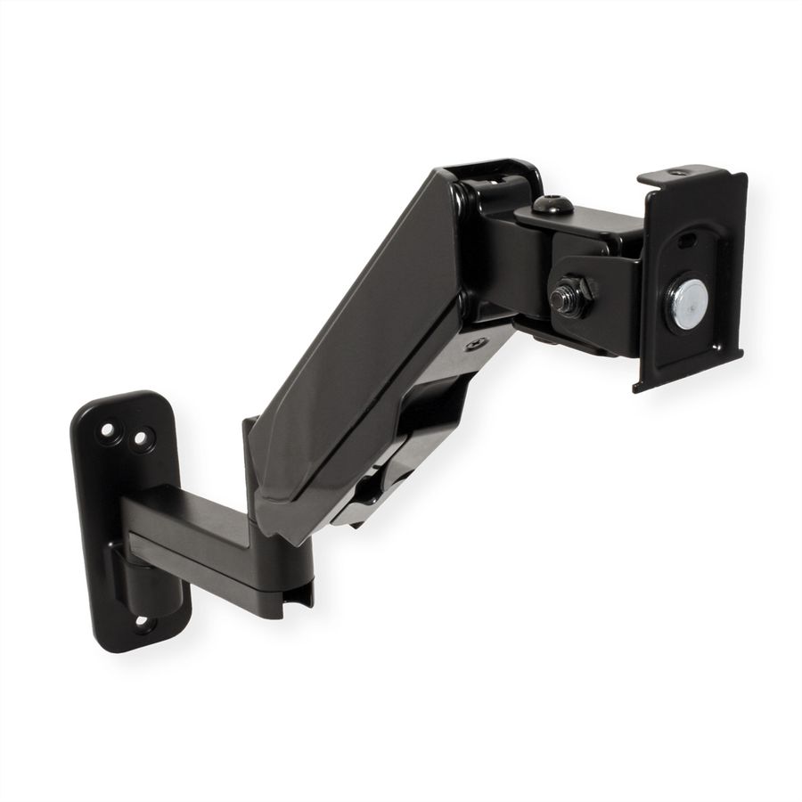 VALUE LCD Monitor Arm, Wall Mount, 5 Joints, Pivot, black