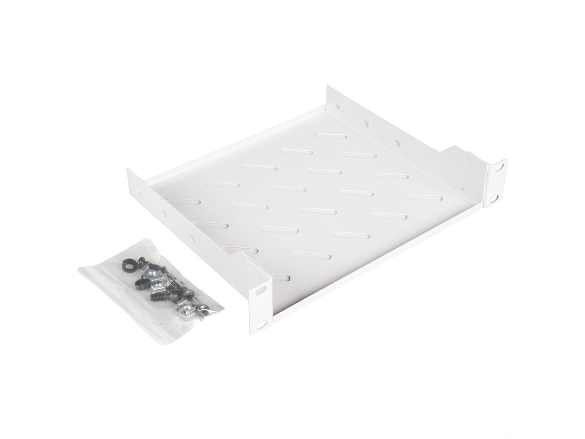 ROLINE 10-inch shelf 1 U, 200 T grey