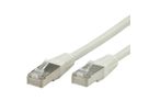 VALUE FTP Patch Cord Cat.5e (Class D), grey, 0.5 m