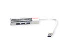 ROLINE USB 3.2 Gen 1 Hub, 4 Ports, Type A+C host connection cable
