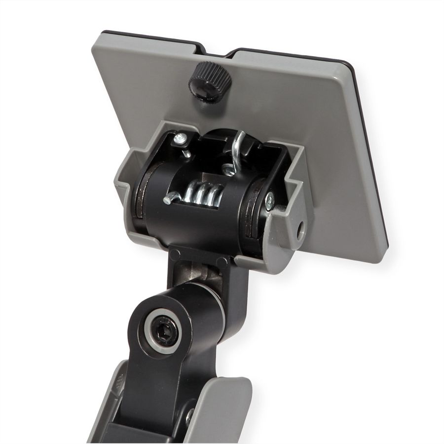 ROLINE Single LCD Monitor Stand, Gas Spring, Desk Clamp, 5 Joints, 17–49 inch, max. 20 kg